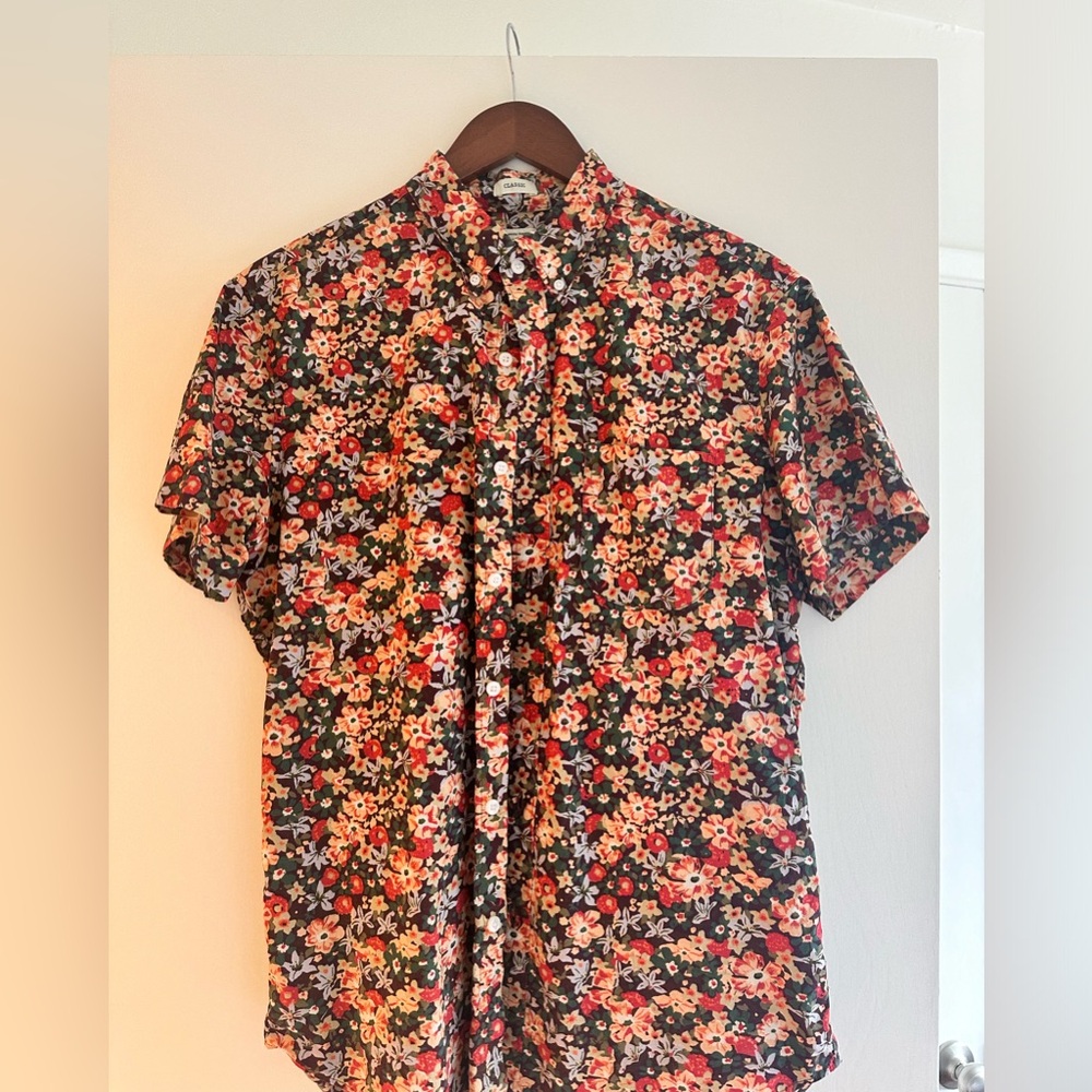 J crew button up